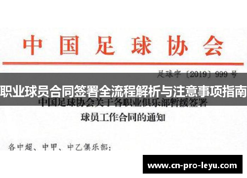 职业球员合同签署全流程解析与注意事项指南